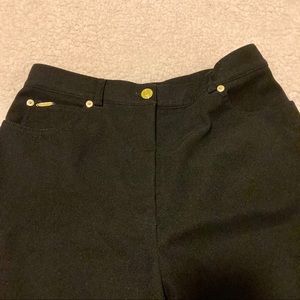 St.John textured black pants